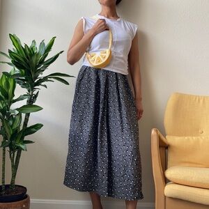Triangle Print vintage Skirt